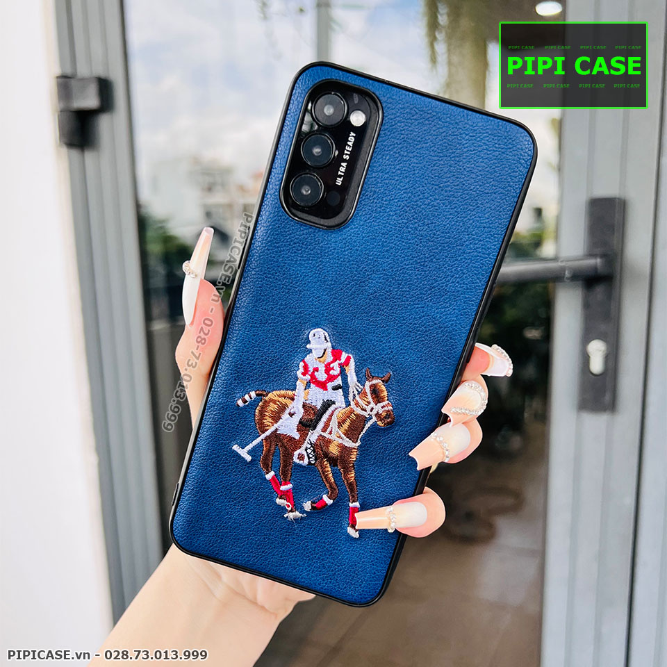 Ốp Lưng Oppo Reno 4 - Cohn - Xanh Dương