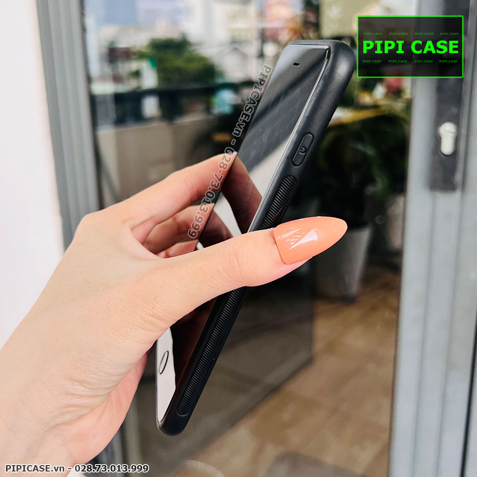 Ốp Lưng iPhone 7 Plus / 8 Plus - Lens Da - Nâu