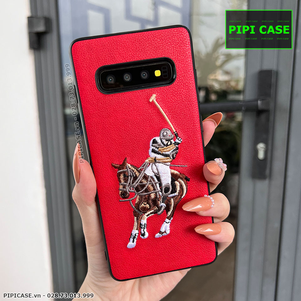 Ốp Lưng Samsung S10 Plus - Cohn - Đỏ