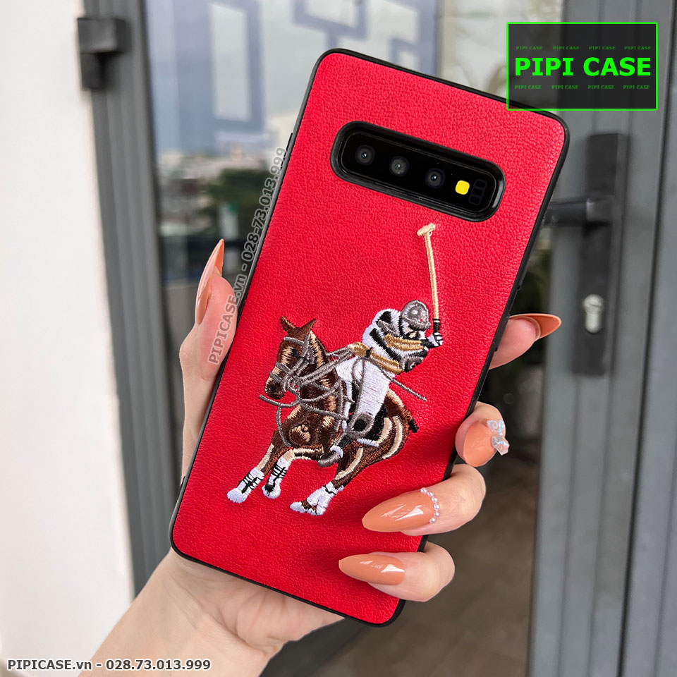 Ốp Lưng Samsung S10 Plus - Cohn - Đỏ