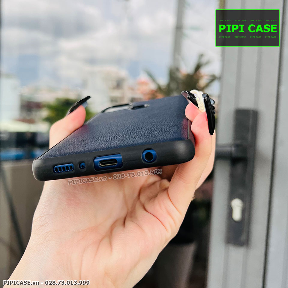 Ốp Lưng Samsung A21S - Robert - Xanh Đen
