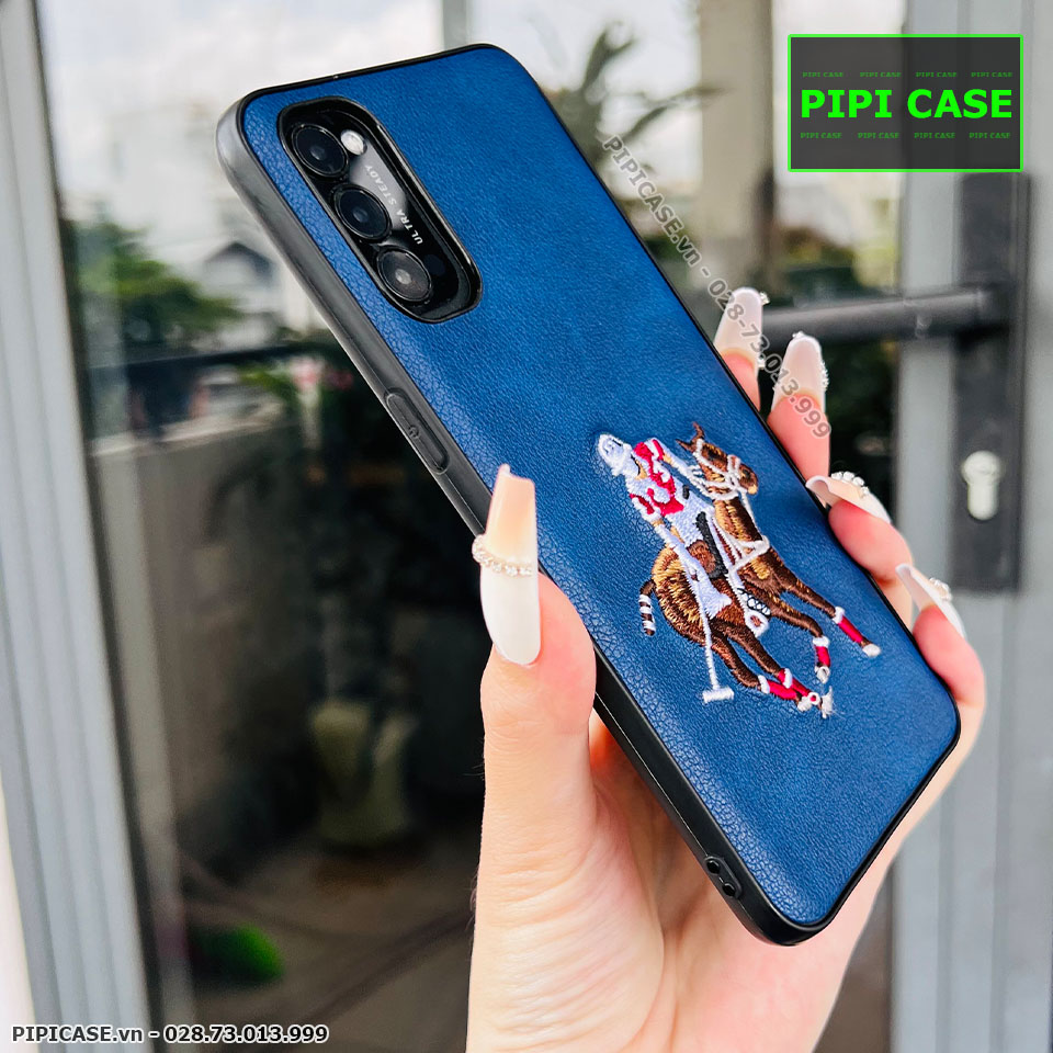 Ốp Lưng Oppo Reno 4 - Cohn - Xanh Dương