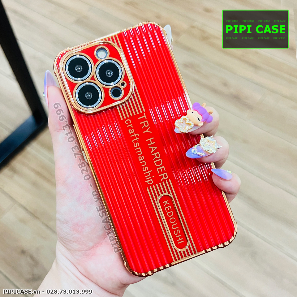 Ốp Lưng iPhone 13 Pro - Leo - Đỏ