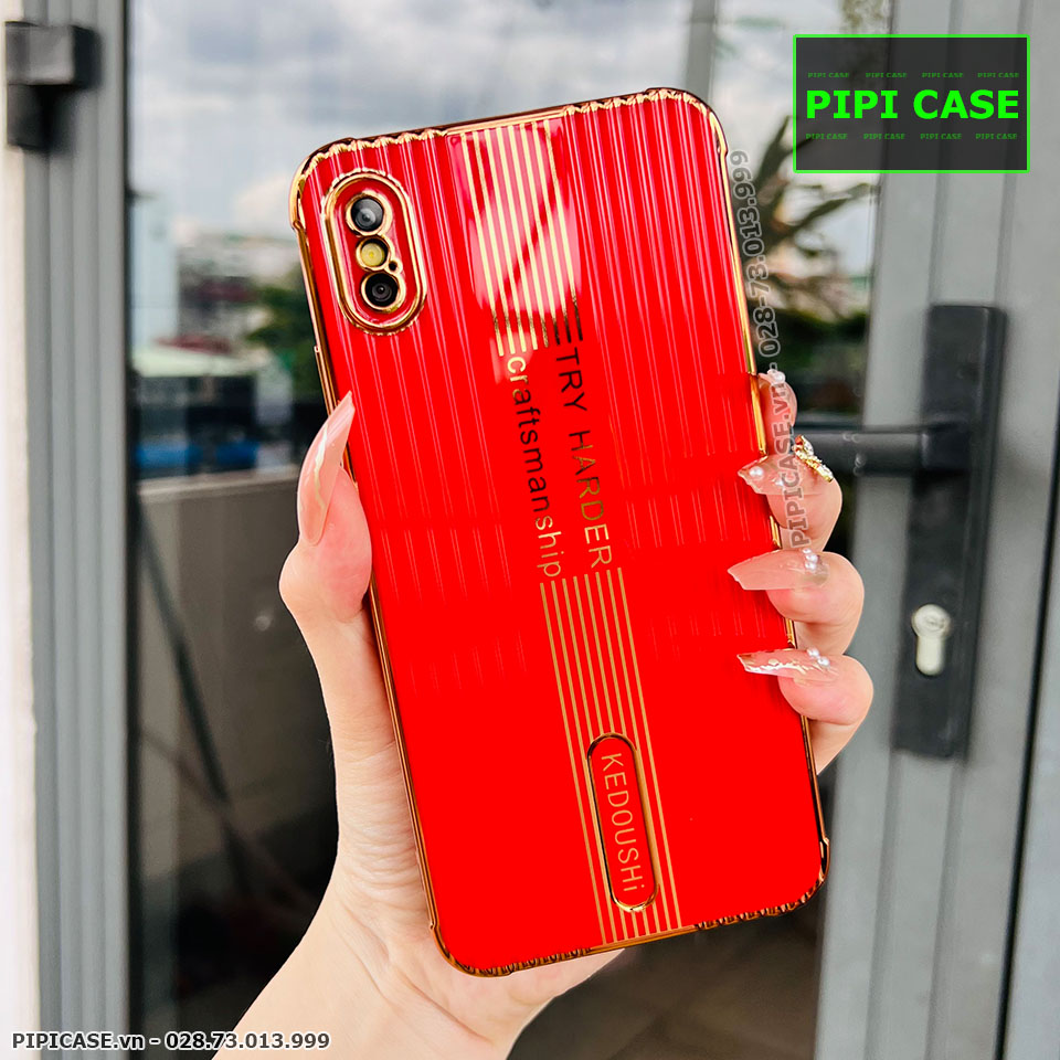 Ốp Lưng iPhone X / XS - Leo - Đỏ