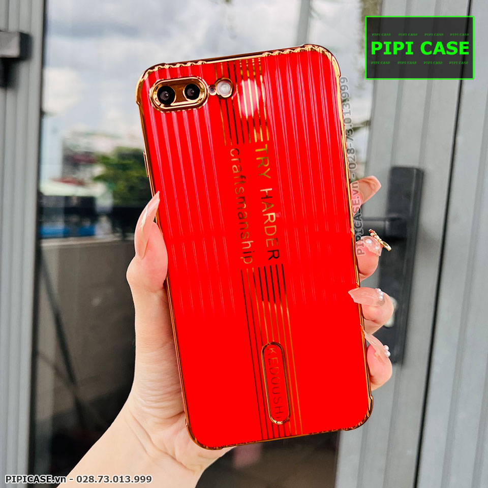 Ốp Lưng iPhone 7 Plus / 8 Plus - Leo - Đỏ
