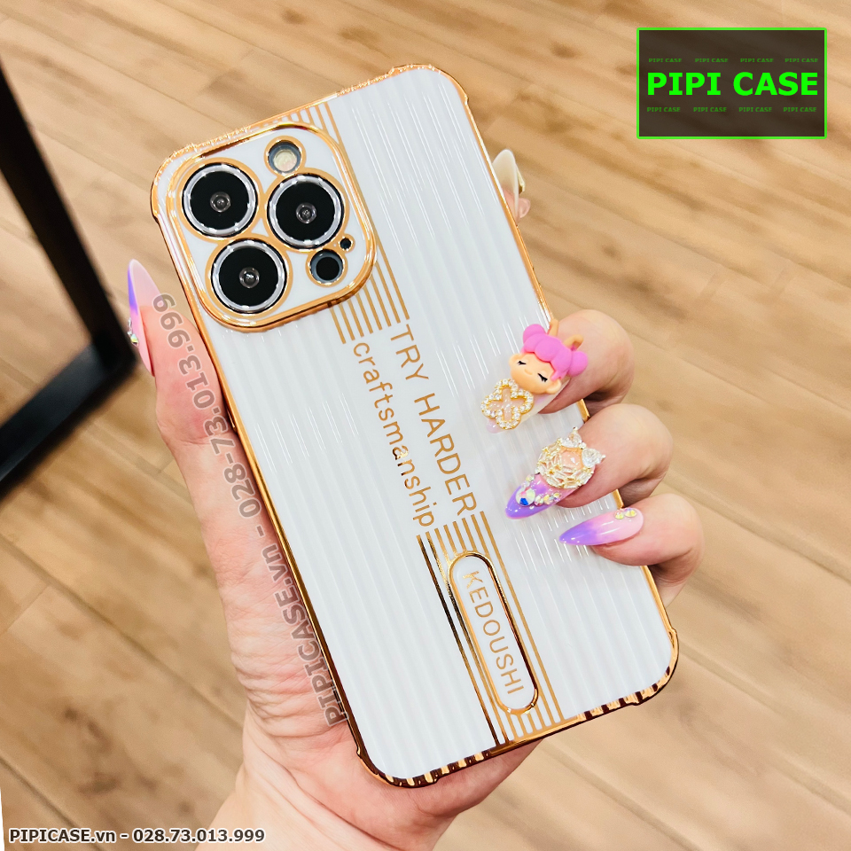 Ốp Lưng iPhone 13 Pro Max - Leo - Trắng