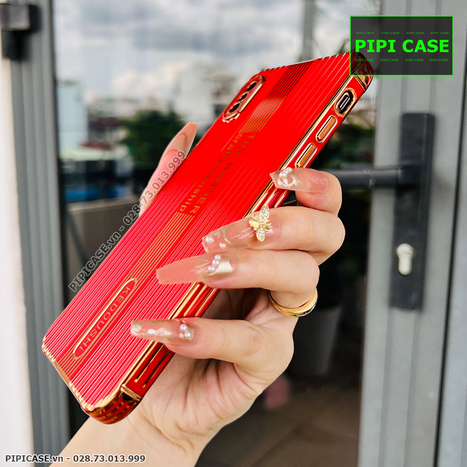 Ốp Lưng iPhone X / XS - Leo - Đỏ