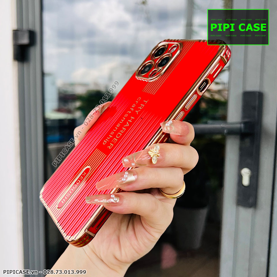 Ốp Lưng iPhone 12 Pro - Leo - Đỏ