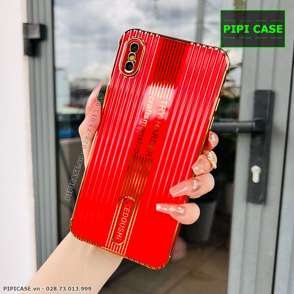 Ốp Lưng iPhone X / XS - Leo - Đỏ
