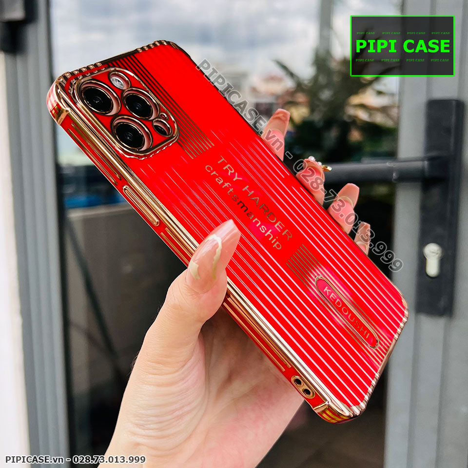 Ốp Lưng iPhone 12 Pro - Leo - Đỏ