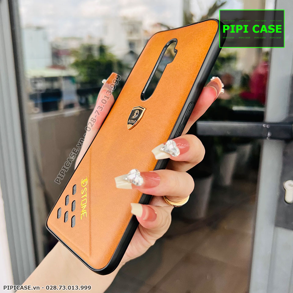 Ốp Lưng Oppo Reno 2F - DStone - Nâu