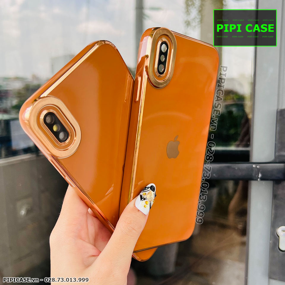 Ốp Lưng iPhone X / XS - Dylan - Nâu
