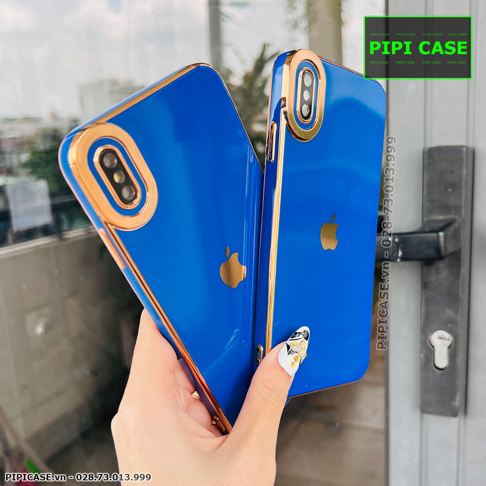 Ốp Lưng iPhone X / XS - Dylan - Xanh Dương