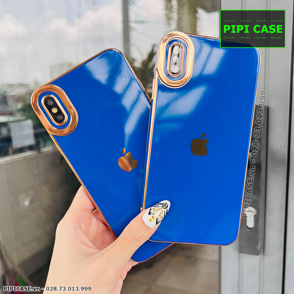 Ốp Lưng iPhone X / XS - Dylan - Xanh Dương