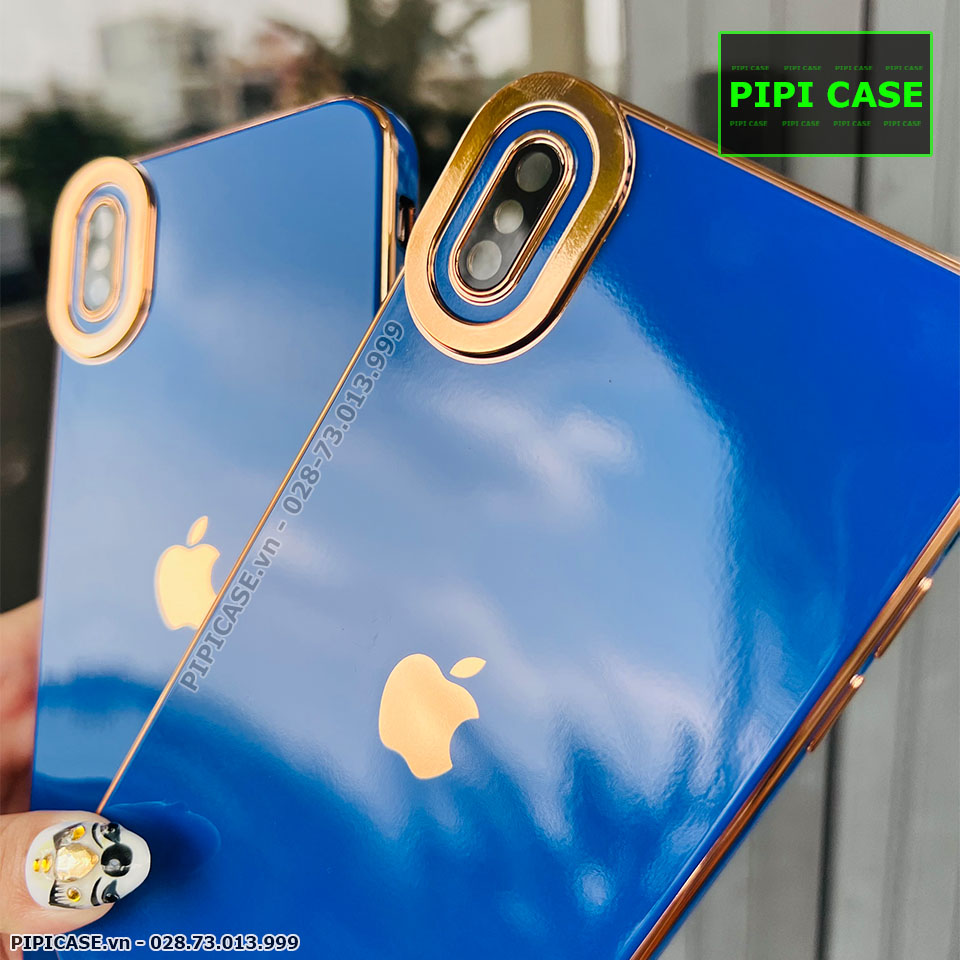 Ốp Lưng iPhone X / XS - Dylan - Xanh Dương
