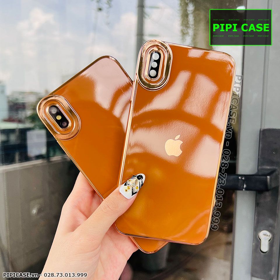 Ốp Lưng iPhone X / XS - Dylan - Nâu