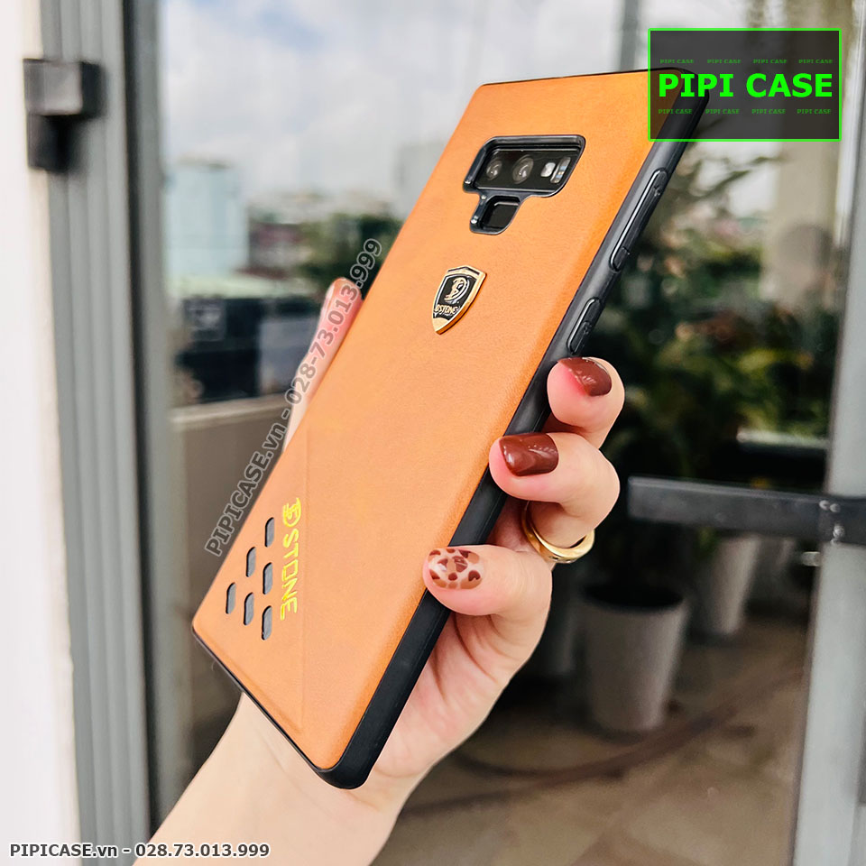 Ốp Lưng Samsung Note 9 - DStone - Nâu