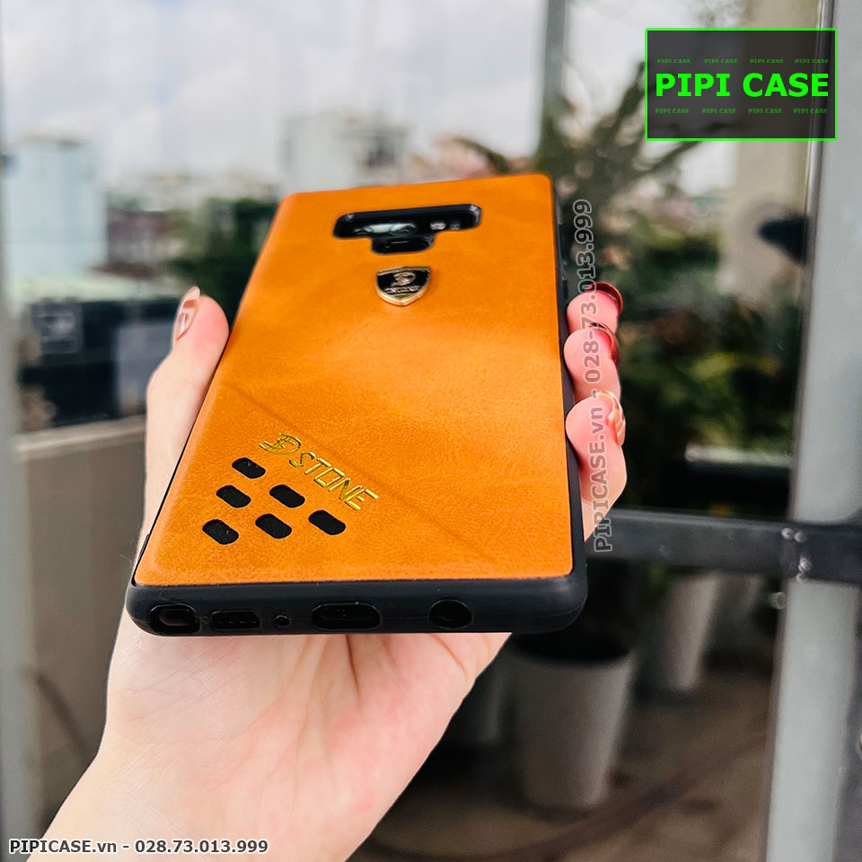 Ốp Lưng Samsung Note 9 - DStone - Nâu