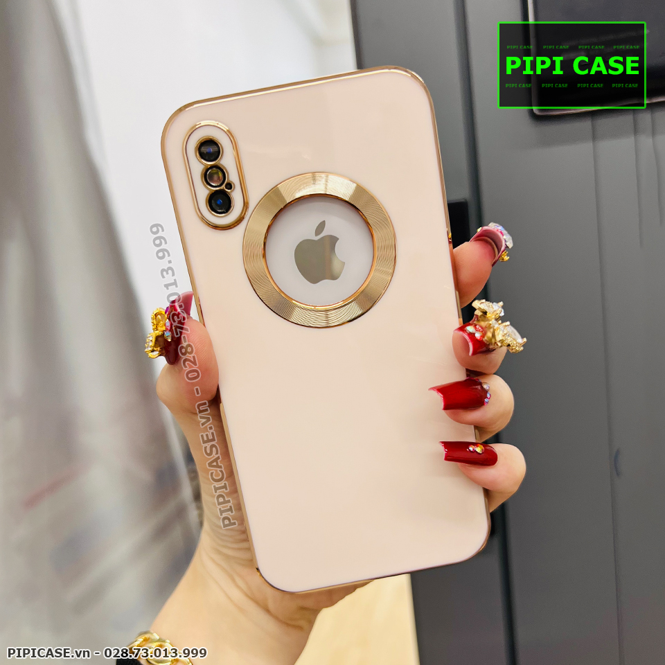 Ốp Lưng iPhone X / XS - Pandora - Vàng Hồng 1