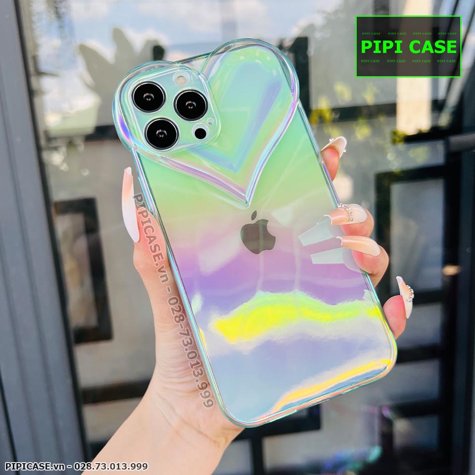 Ốp Lưng iPhone 13 Pro - Ruby - Xanh