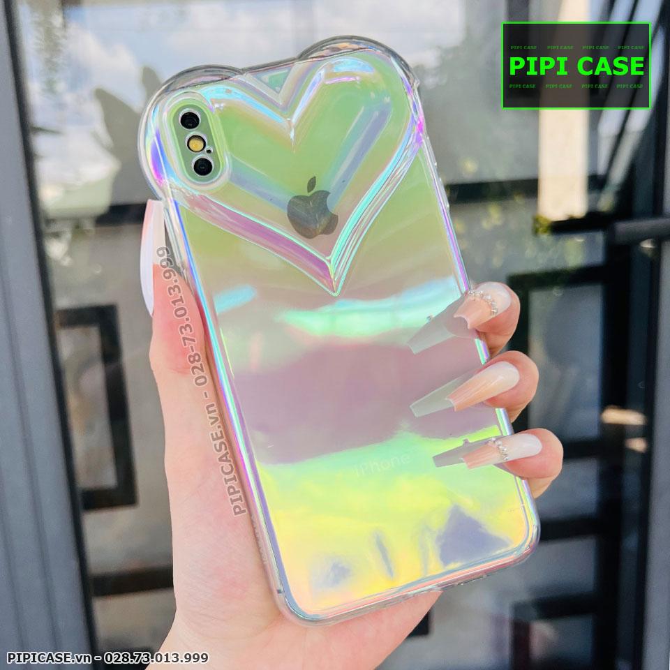 Ốp Lưng iPhone XS Max - Ruby - Trắng