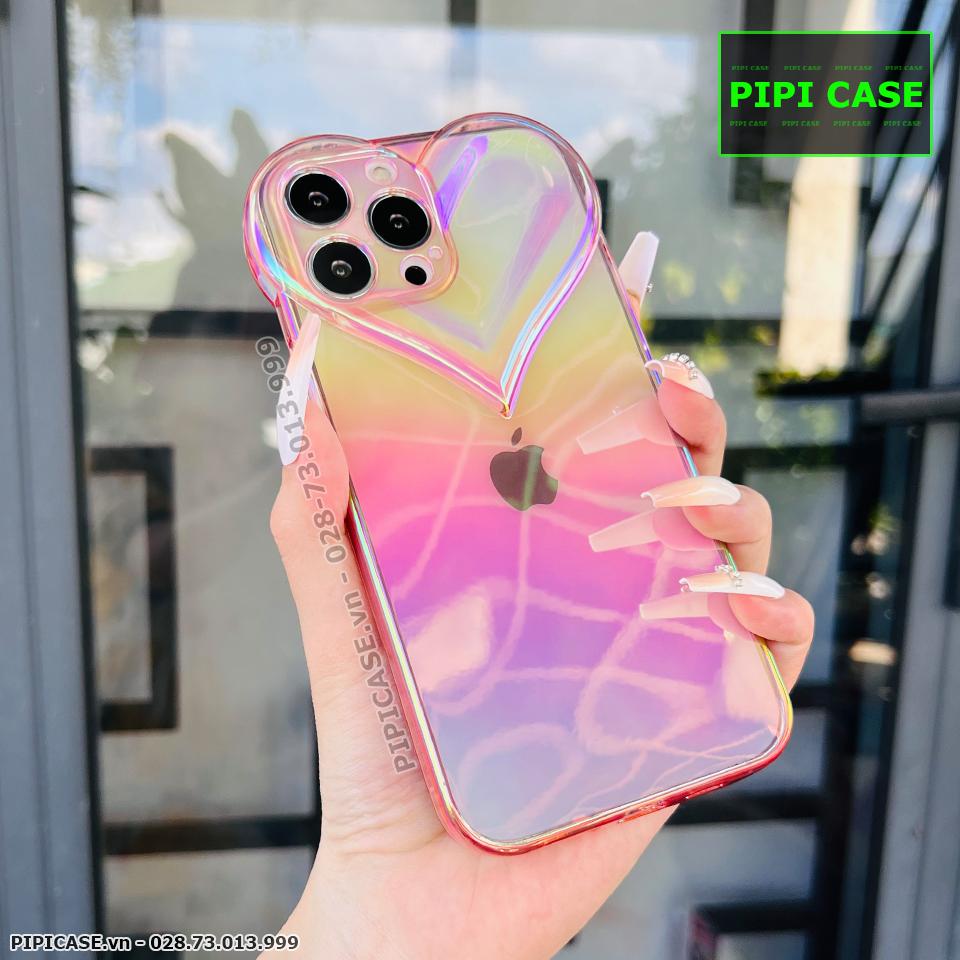 Ốp Lưng iPhone 13 Pro - Ruby - Hồng