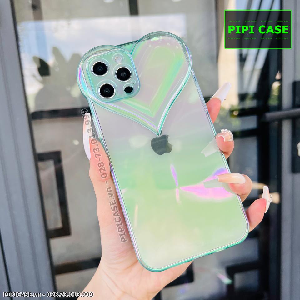 Ốp Lưng iPhone 12 Pro Max - Ruby - Xanh