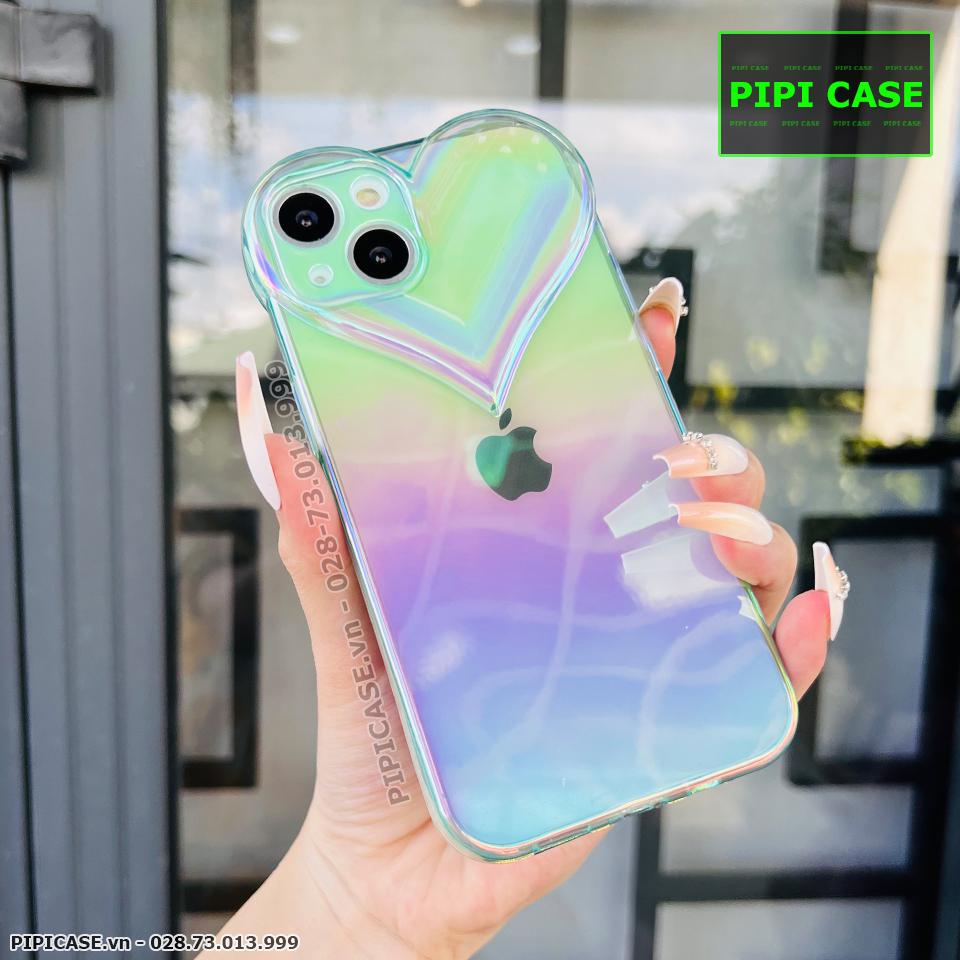 Ốp Lưng iPhone 13 - Ruby - Xanh