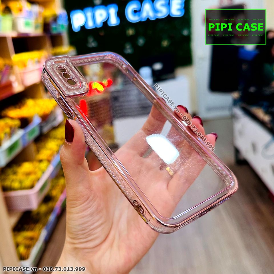 Ốp Lưng iPhone X / XS - Mia - Hồng
