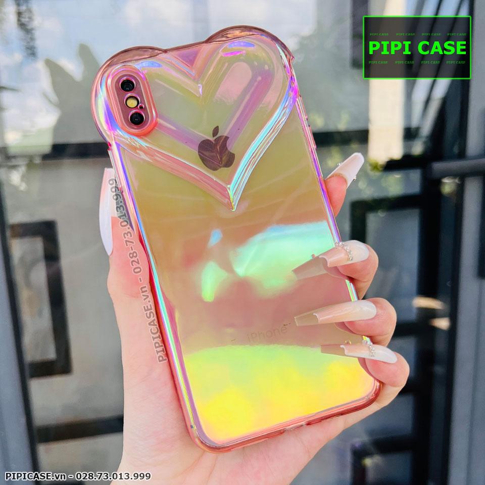 Ốp Lưng iPhone XS Max - Ruby - Hồng