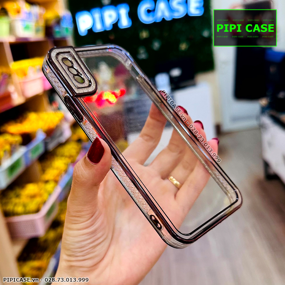 Ốp Lưng iPhone X / XS - Mia - Đen