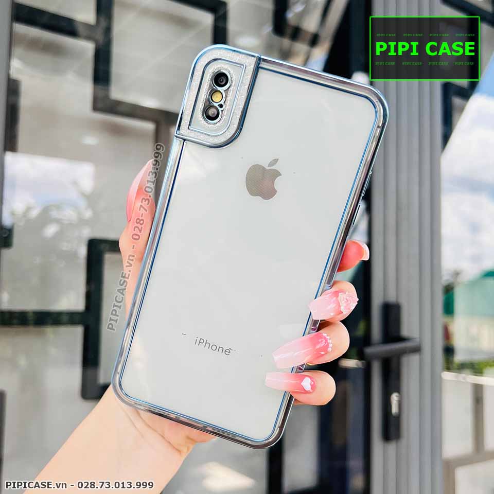 Ốp Lưng iPhone X / XS - Mia - Xanh