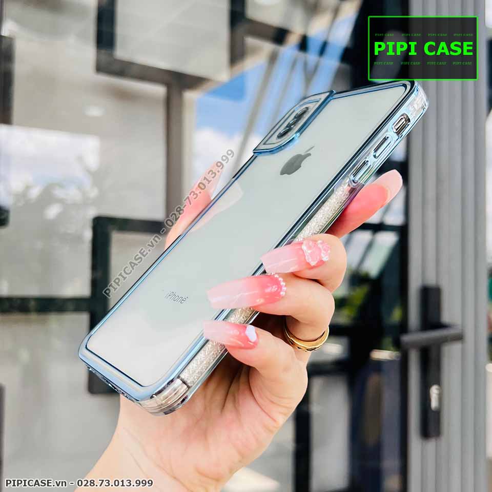 Ốp Lưng iPhone X / XS - Mia - Xanh