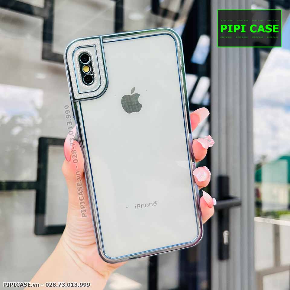 Ốp Lưng iPhone X / XS - Mia - Xanh