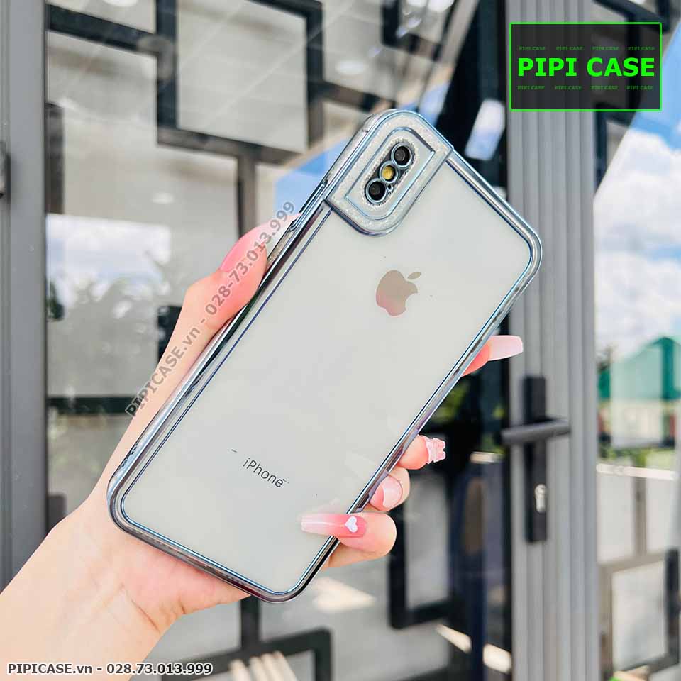 Ốp Lưng iPhone X / XS - Mia - Xanh