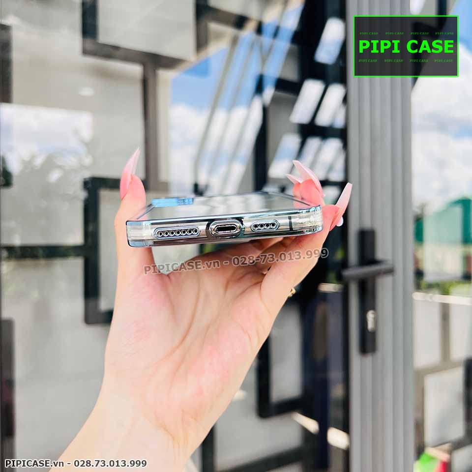 Ốp Lưng iPhone X / XS - Mia - Xanh