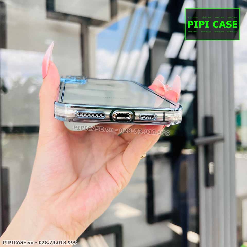 Ốp Lưng iPhone X / XS - Mia - Xanh