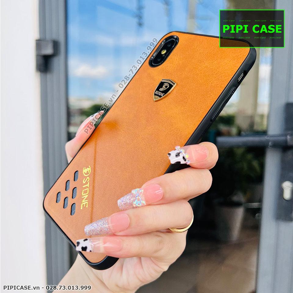 Ốp Lưng iPhone X / XS - DStone - Nâu