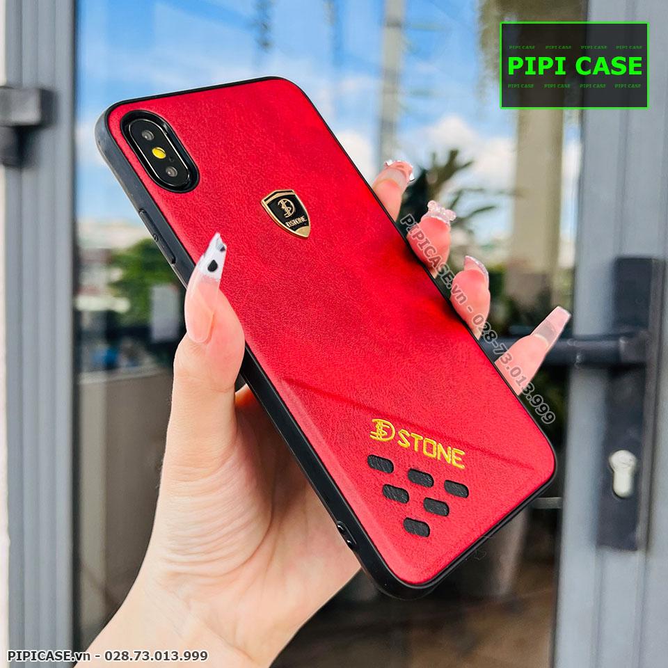 Ốp Lưng iPhone X / XS - DStone - Đỏ