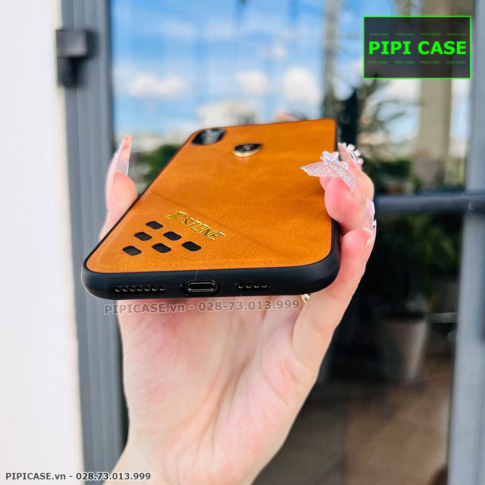 Ốp Lưng iPhone X / XS - DStone - Nâu