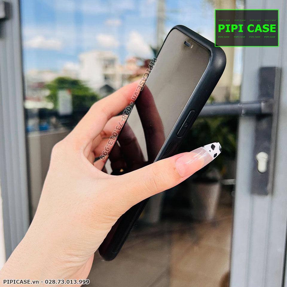 Ốp Lưng iPhone X / XS - Lens Sọc - Xanh Dương