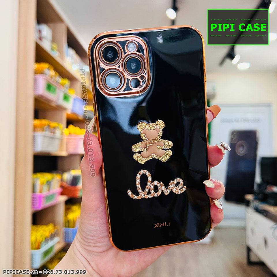 Ốp Lưng iPhone 12 Pro - Love - Đen