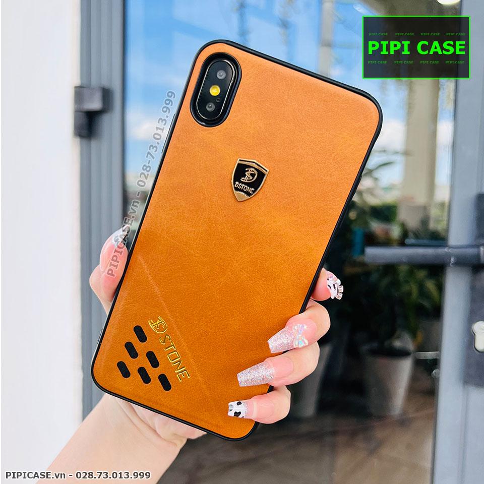 Ốp Lưng iPhone X / XS - DStone - Nâu