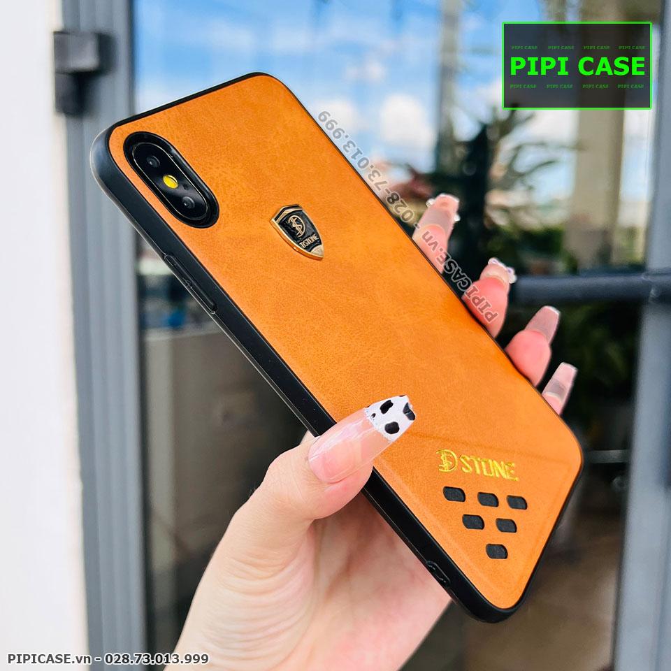 Ốp Lưng iPhone X / XS - DStone - Nâu