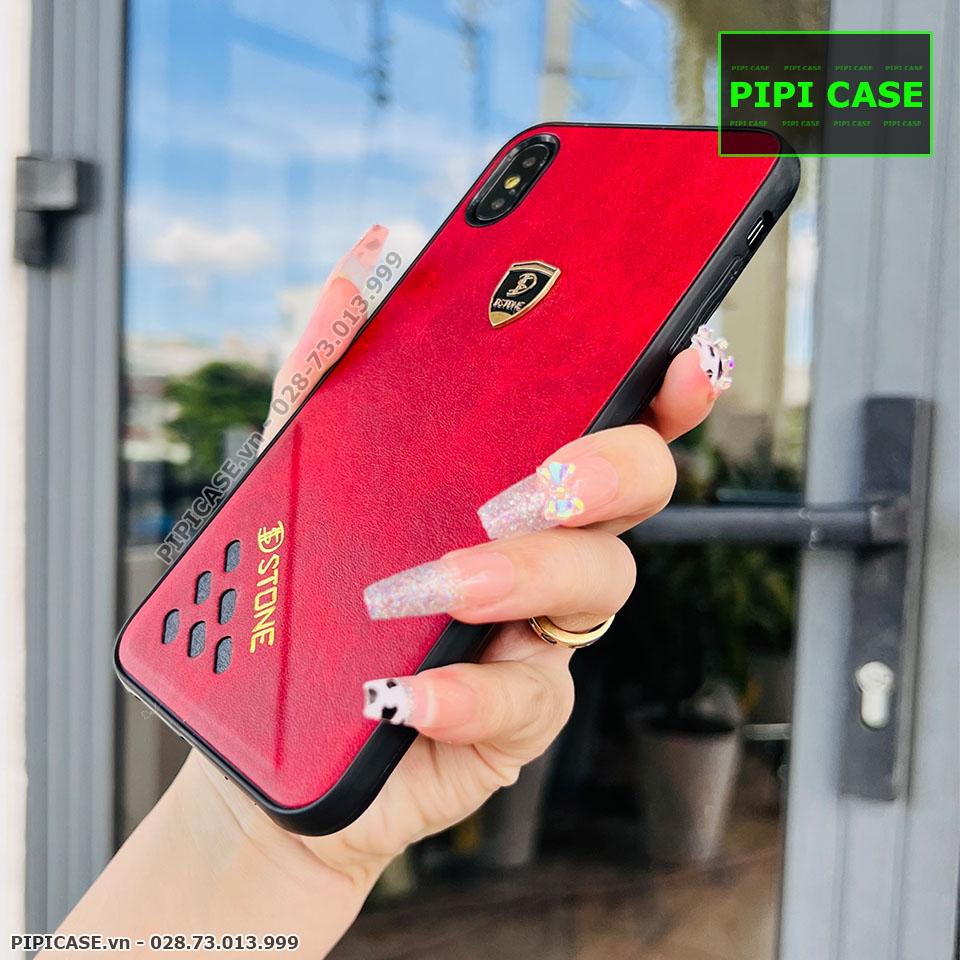 Ốp Lưng iPhone X / XS - DStone - Đỏ