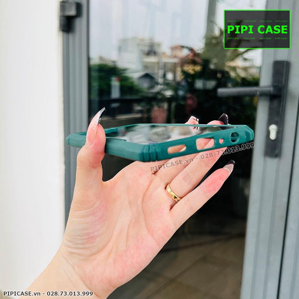 Ốp Lưng Oppo A93 - Bigtal - Xanh Rêu