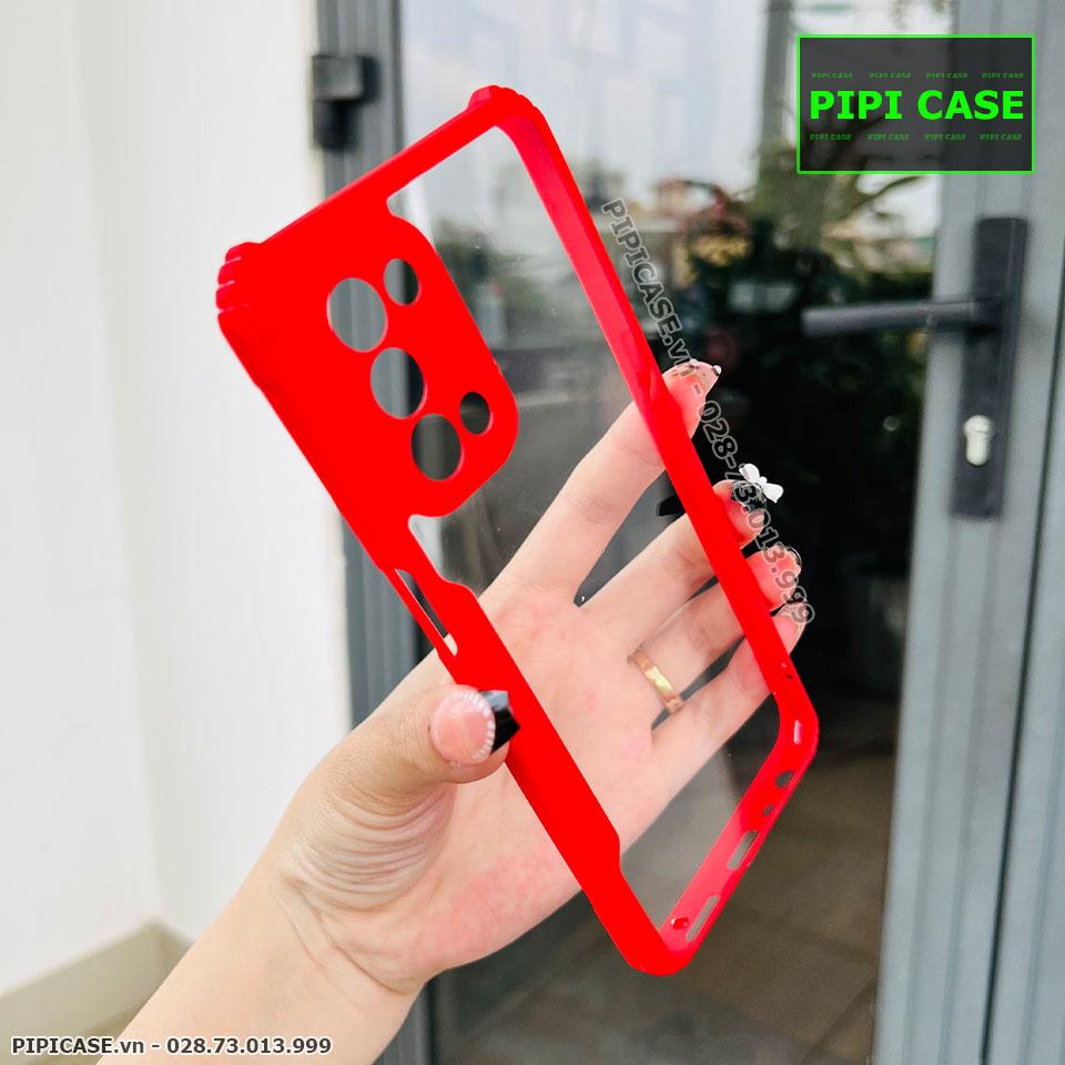 Ốp Lưng Oppo A74 5G - Bigtal - Đỏ