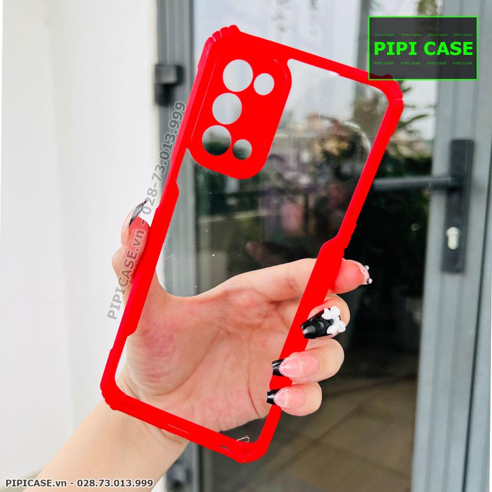 Ốp Lưng Oppo A74 5G - Bigtal - Đỏ