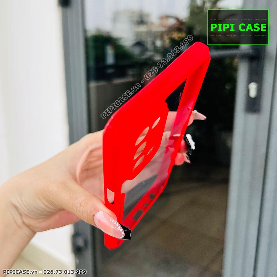 Ốp Lưng Oppo A74 5G - Bigtal - Đỏ