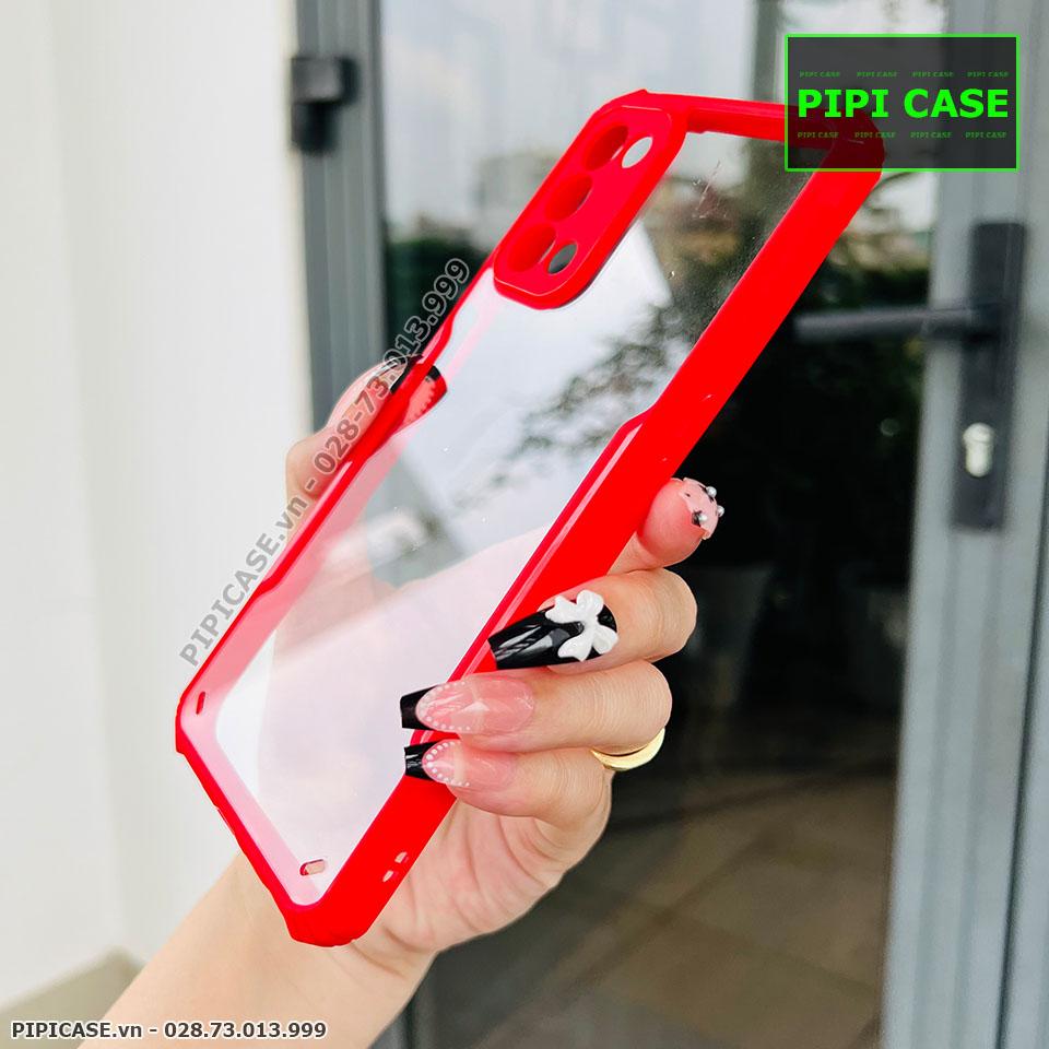 Ốp Lưng Oppo A74 5G - Bigtal - Đỏ